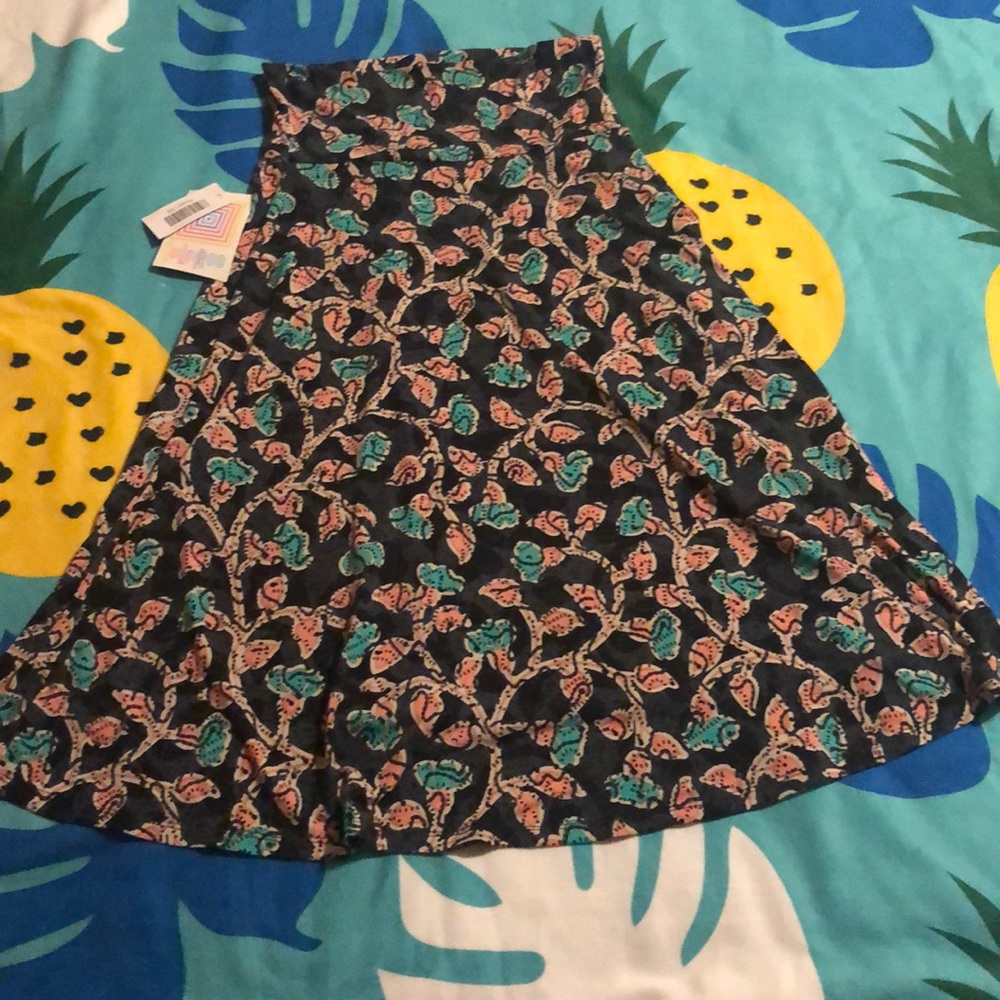Brand New LuLaRoe XS Azure Skirt